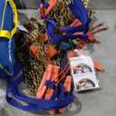 Snow Tire Chains for Car SUV Pickup Trucks, Universal Car Snow Chains, Snow Traction for Tires, Fit for Tire Width 195 205 215 220 225 235 240 245 255 265 (Large)