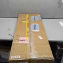 Metal Expandable Barrier Fence for Dogs, Portable Barricade Gate with Casters, Foldable Pet Gate Indoor Outdoor for Rooms, Stairs, Driveway, Garage, Yard, Doorways, 11 Feet, Black