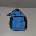 Convertible Sling Bags for Women Men, Lightweight Crossbody Backpack Daypack Fit for 7.9" Tablet for Casual Travel Sport Hiking (Blue) (Small)