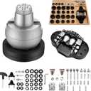 DZQ 5 Inch 70 Pcs Jewelry Ball Vise Tool Kit with Ring Making Accessories