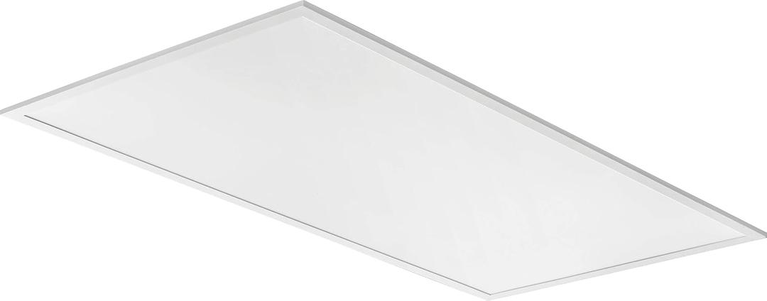 Lithonia Lighting CPX 2x4 LED Flat Panel Light, 2 Ft. x 4 Ft. LED Light Panel, Ceiling Lighting Fixture, 4000/5000/6000 Adjustable Lumens, 3500K/4000K/5000K Switchable CCT, Smooth Satin Lens, White