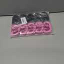 Cunno 100 Pcs Breast Cancer Awareness Pink Ribbon Bracelets Bulk Silicone Wristbands Jesus Loves You Rubber Accessories for Women Breast Cancer Awareness Gifts Supplies Party Favors