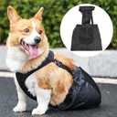 Dog Drag Bag for Paralyzed Rear Legs- Dog Wheelchair Alternative ，Protects Chest and Limbs (Large)