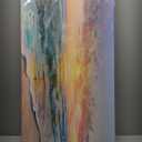 Beach Ocean Wall Art Pictures for Living Room - Canvas Print Wall Art Beach Sunset Ocean Waves Nature Pictures Framed for Bedroom Farmhouse Office Wall Dcoration Teal Blue 40"x20"