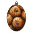 LKETW Vintage Moody Mushroom Oval Wall Art Decor, Dark Cottage core Oval Canvas Hanging Decor, Gothic Academia Mushroom Wall Decorations for Home Living Room Bedroom, 8.6x11.4 Inch