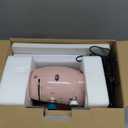 Magicfly Mini Sewing Machine with Extension Table, Dual Speed Portable Sewing Machine for Beginners with Light, Sewing Kit for Household Use, Pink