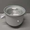 Ice Cream Maker Attachment for KitchenAid 4.5/5QT & 6QT Mixers, Frozen Ice Cream & Sorbet Gelato Maker for KitchenAid, 2 Quart, White, Not Dishwasher Safe