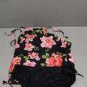 Halter Tankini Swimsuits for Women, Tummy Control Swim Suit for Women 2025 with High Waisted Bottom, Floral, Size: XL