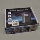 CYBPOK Mini Massage Gun with 10 Massage Heads, Percussion Deep Tissues Handheld Muscle Massager, 8mm Amplitude High-Intensity Massager Gun for Pain Relief for Office Gifts for Her, Home, Athletes