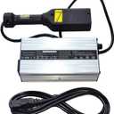 48 Volt Portable Golf Cart Charger 48 Volt 5A Battery Chargers Trojan Golf cart Batteries Golf Cart Accessories with Powerwise Plug D Style for EZ-GO TXT Medalist Club Ezgo Yamaha