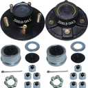 Trailer Hubs 5 Lug 4.5 5x4.5 for 3500Lb 1-1/16'' to 1-3/8'' #84 Tapered Trailer Axle 2 Sets