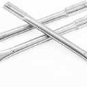 FDDUO1055 463714514 Grill Burner Replacement Parts for Charbroil Grill Parts 463724514 463714915 463714914 463724512 463724511 Char-Broil Deluxe Charcoal Combo Burner Tube Classic Accessories 3 Pieces