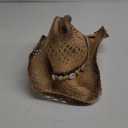 Men's & Women's Western Style Cowboy/Cowgirl Straw Hat