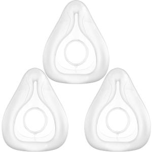 Replacement Cushion for ResMed AirFit F20 Mask, Full Face CPAP Mask Cushion Replacement, Reliable Seal Perfect Fit, Covers Nose and Mouth, 3 Packs (Large)
