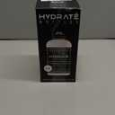 HYDRATE XL Jug 74 Oz Water Bottle - BPA Free, Leak Proof, Flip Cap, Ideal for Gym - Clear Water Container with Extra Strong Material - Perfect for Sports, Rugby, and on the Go (Matte Black, 2.2L)