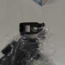 Bike Phone Holder Mount, Secure Handlebar Phone Mount Holder for Bike and Motorcycle, Suitable for iPhone and 4.5-6.8" Smartphones, Black