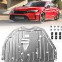 JOLONG Front Center Engine Splash Guard Under Car Shield for Honda Civic 2013-2015 Replacement for 74110-TR3-A20 74110TR3A20 (2022-2023)