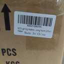 KCO Phansthy Vintage Glass Wall Sconce, Hanging Wire Indoor Wall Lamp, 5.9" Globe Wall Lighting Fixture Adjustable Hanging Cord, Home Decor Art Wall Light Hardwired Farmhouse Wall Sconce (Black)