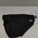Speedo Mens Swimsuit Brief Endurance+ Solid Adult (Black, M)