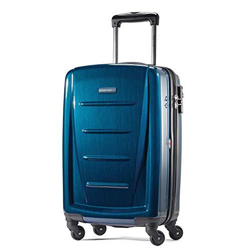 Samsonite Winfield 2 Hardside Expandable Luggage with Spinner Wheels, Deep Blue, Carry-On 20-Inch