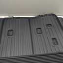 Floor Mats Cargo Mat with Backrest Mats for 2020-2025 Kia Telluride 7/8 Passenger Car Mats Accessories, All Weather TPE Protectors Cargo Liner Seat Back Covers(Floor Mats+2-in-1 Cargo Mat)
