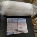 LILNAP 3"" Waterproof Pack and Play Mattress, 38""x26""x3"" Memory Foam Pack N Play Mattresses Pad with Breathable & Removable Cover for Naps Sleep, Portable Playard playpen mattresses Topper, White