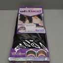 Sensationnel What Lace 13X6 Wigs - Latisha Lacefrontal Hand Tied Glueless Synthetic With Natural Density Preplucked Hairline (Off Black 1B)