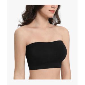 HACI Strapless Bra Wireless No-Slip Seamless Bandeau Tube Top for Women Everyday, XL