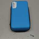 Handheld Sewing Machine Heavy Duty, with Blue Leather Storage Case and 110-Piece Sewing Kit, Mini Portable, Ideal for Adults & Beginners, Complete Set of Quick Home Clothing Repair Tools, Good Gift