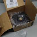 Shower Escutcheon Replacement for Moen T2471 Genta LX Valve Trim Kit,One-Handle Tub and Shower Faucet, Valve Trim Only, Single Metal Square Escutcheon KitShower Handle Cover Plate,Matte Black