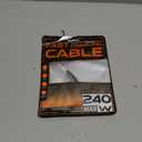 chubbycable Cute Chubby 240W Short USB-C Cable Power Bank Fast Charging Cable Silicone Charger Cord Compatible with iPhone 17-15 Series iPad, Black, Type-C to Type-C, 4 inch