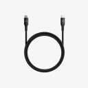 Onylin USB C Cable, [Baab Series] 4 in 1 100W USB C to USB C Cable 5ft Flat Nylon Braided Fast Charging Cord with Data Transfer Combo L/Type C/USB A Port for iPhone iPad MacBook