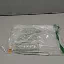 Set of 4 Acrylic Cabinet Organizer, Stackable Clear Cabinet Shelf, Spice Rack Organizer for Kitchen Cabi-net, Countertop, Transparent