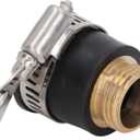 Oumefar Universal Faucet Adapter, Hose Connector Without Leakage 1/2in for Washing Machine for Plumber