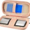 Heart Monitor Case Compatible with AliveCor Kardia Mobile ECG/for KardiaMobile 6L for Apple and Android Device - CASE ONLY (Pink)