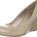 Women's Nima Wedge Pump, Nude Patent, 5.5  US