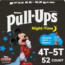 Pull-Ups Boys' Night-Time Potty Training Pants, Size 4T-5T Overnight Training Underwear (38-50 lbs), 52 Ct
