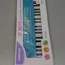 Keyboard Piano for Kids, BIGFUN 37 Keys Toddler Piano Multifunction Music Educational Instrument Toy, Electronic Kids Keyboard for 3-7 Year Old Girls and Boys (Blue)