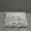 NICETOWN White Linen Sheer Curtains and Drapes 84 inches Long, Rod Pocket & Back Tab semitransparent with Light Through Vertical Window Treatments for Sliding Glass Door & Living Room, 52"W, Set of 2