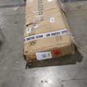 8X8FT Outdoor Metal Storage Shed, Lockable Weatherproof Garden Shed for Tools & Equipment, Durable Galvanized Steel with Sloping Roof & Ventilation, Ideal for Backyard, Patio & Garage Storage, Brown