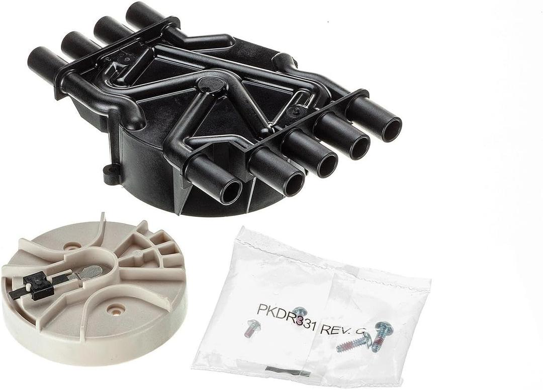 Quicksilver 8M0061335 Distributor Cap Kit for 5.0L, 5.7L and 6.2L MPI MerCruiser Sterndrive and Inboard Engines with ECM 555