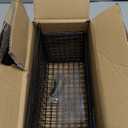 2 Pack Large Adhesive Cabinet Organizer - Lid Organizer Inside Cabinet Wall Mounted Pantry Door Caddy for Food Container Lid Kitchen Under Sink Basket