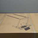 Treadmill with Incline,3.0HP Small Treadmills for Home,Portable Electric Treadmill with Handles,Lightweight Walking Pad,Compact Running Treadmills,Walking Pad with Handle,300LBS Capacity (Black)