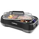 CUSIMAX Smokeless Indoor Grill, 1500W Electric Grill Korean BBQ Grill Black