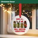 3 x Pickle Gifts Christmas Ornament for Women Men, Pickle Ornaments Gifts for Christmas Tree