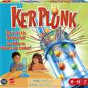Mattel KerPlunk Kids Game, Easy-to-Learn Family Game for 2 to 4 Players, Don't Let The Marbles Fall