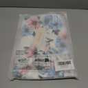 Sunny Spirit Women's Floral Boho Midi Dress 2025 Spring Fall Long Sleeve V Neck Chiffon A-Line Flowy Party Dresses (L)