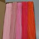 Cldamecy 500 Pcs Pink Series Pipe Cleaner Craft Set in 5 Assorted Colors,Fluffy Pipe Cleaners Chenille Stems for Christmas DIY Decorations,Art Projects