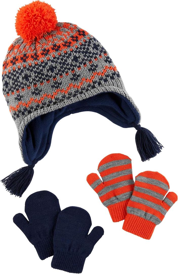 Simple Joys by Carter's Baby Hat and Mitten Set (12-24 Months)