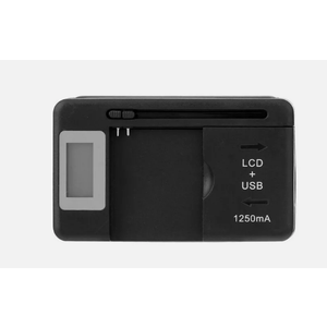 Universal Mobile Battery Charger LCD Indicator Screen For Cell Phones 1 USB-Port